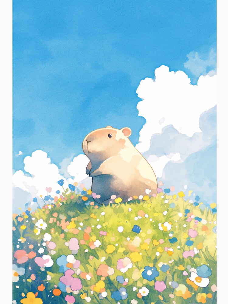 Capybara Hilltop Lookout by AshiraCreations