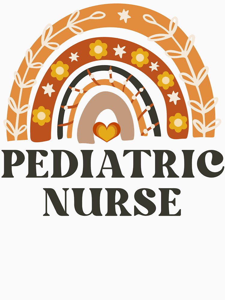 Pediatric Nurse Vintage Rainbow by AsinusAS