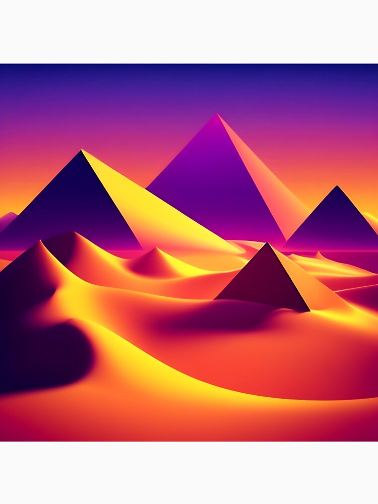 Dark minimalist moutain geometry - 9 by SpecialForceART