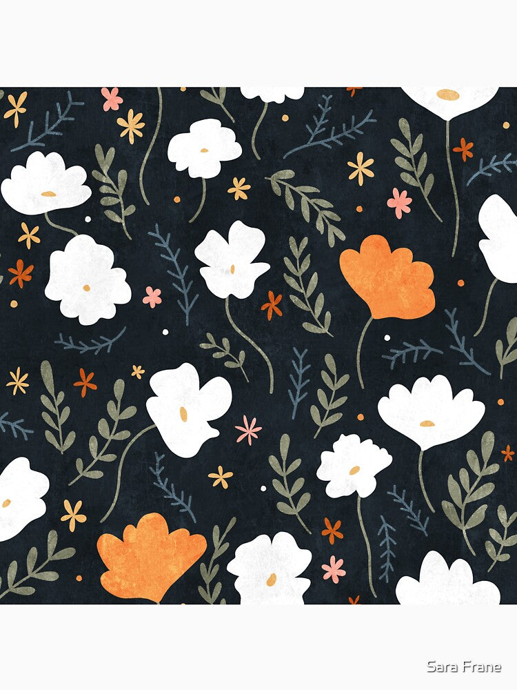 minimal moody wildflowers by Sara Frane