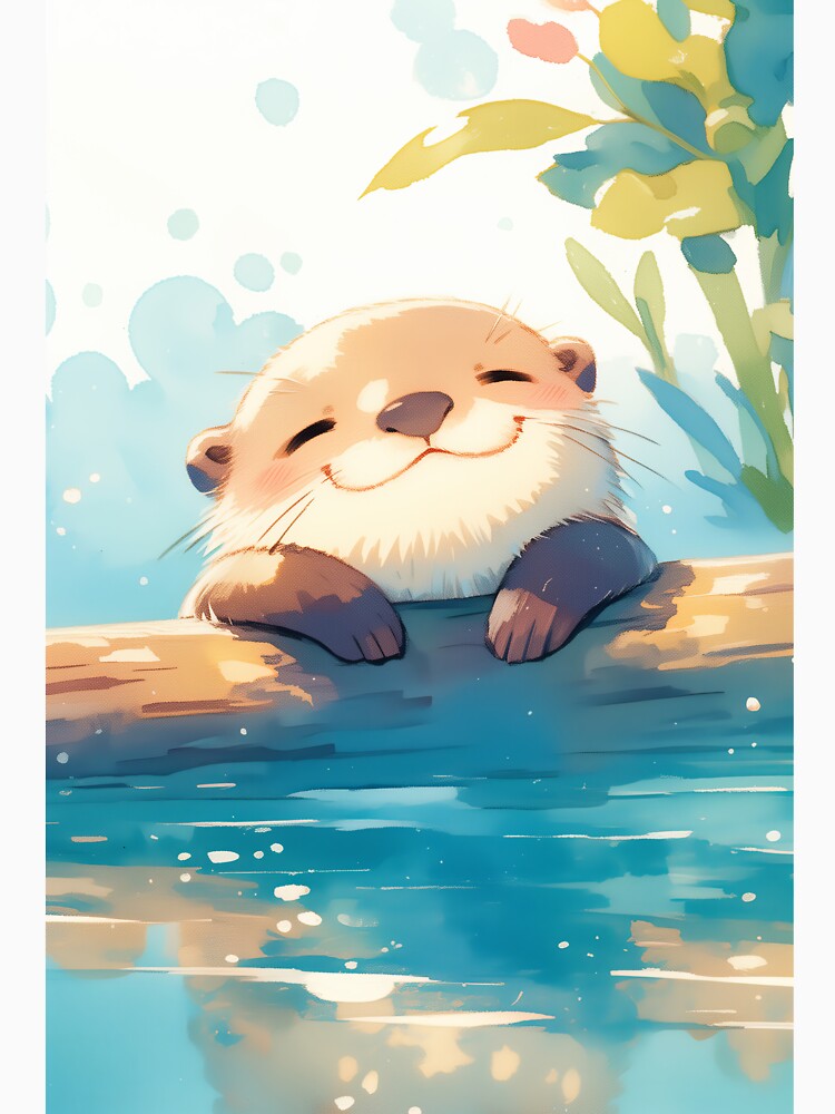 Otterly Lazy Day by AshiraCreations