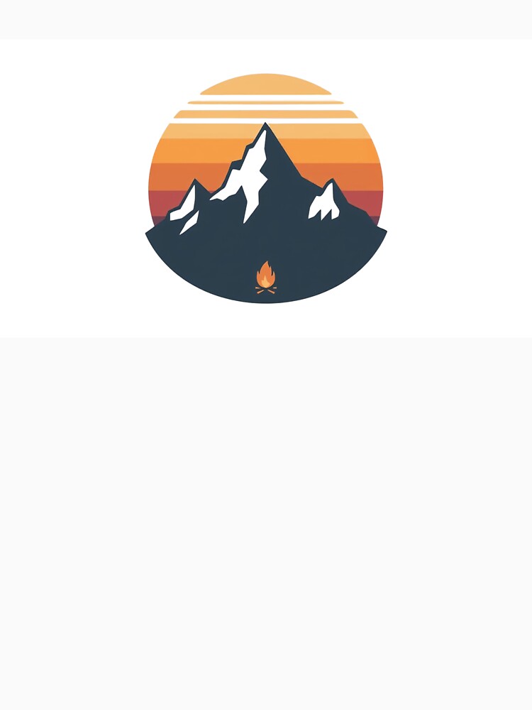 Mountain Adventure Minimalist Design by AlvoStudio