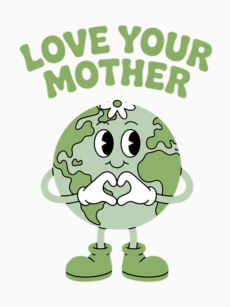 Earth Day Environmental Hippie Vibes by TikCore