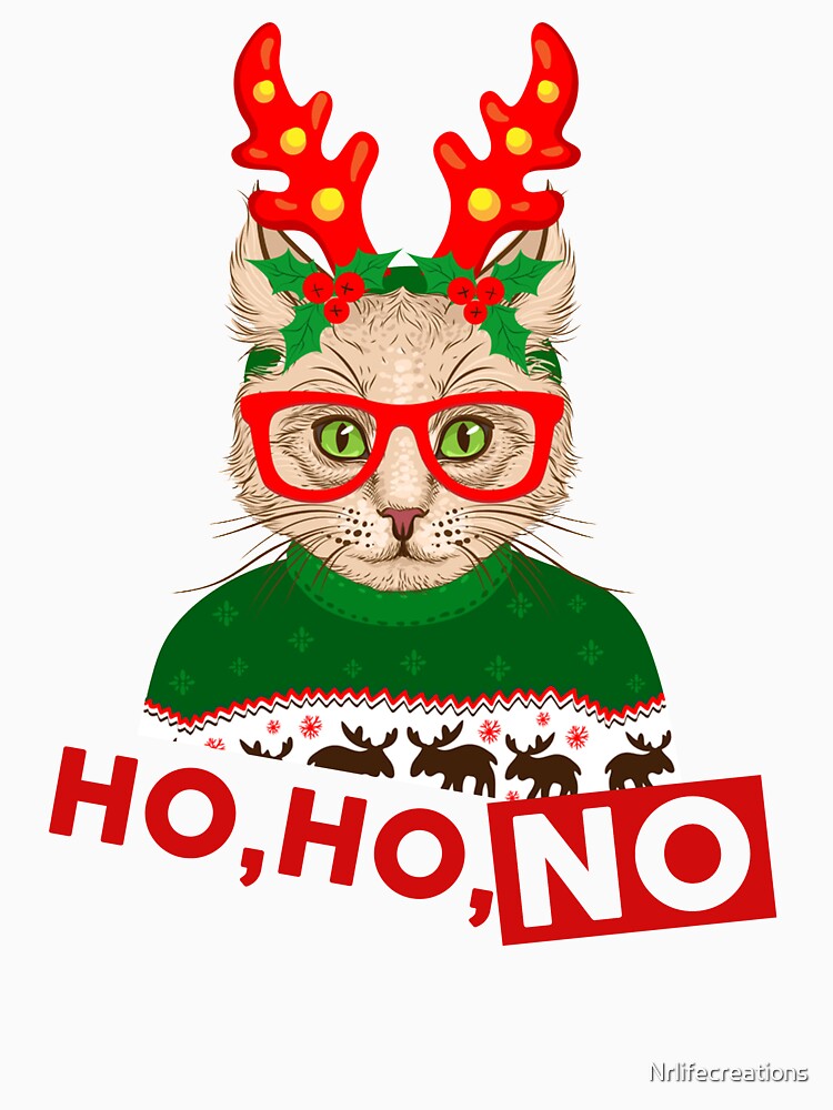 Cat Christmas Shirt, Christmas Shirt, Funny Christmas Shirt, Christmas Party Shirt by Nrlifecreations