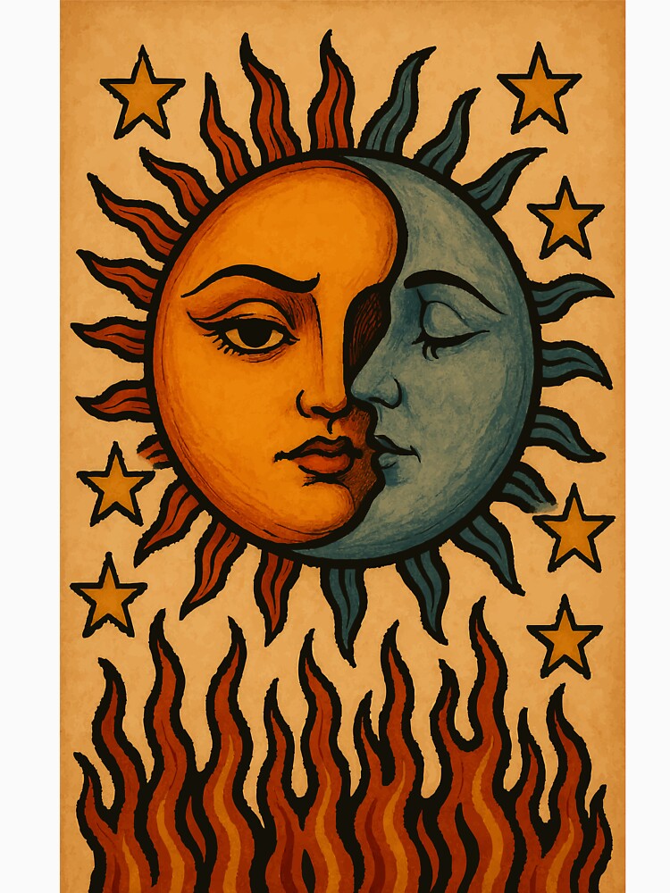 Sun & Moon: Eternal Embrace by AbstractAnom