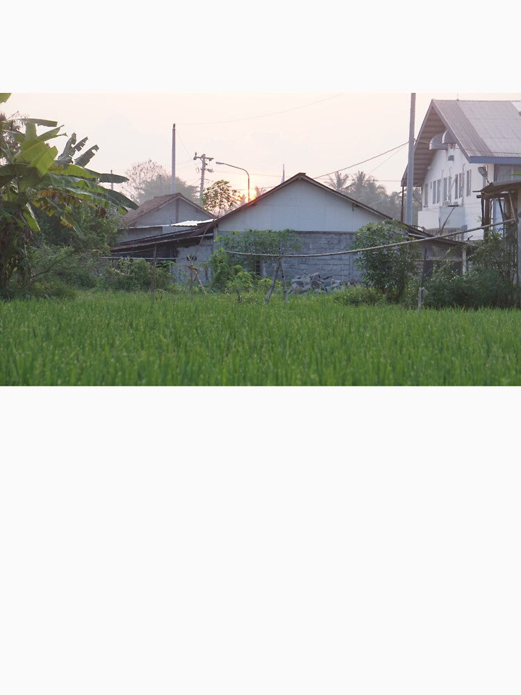 Sunset Over a Village Homestead by wegotfreeaco