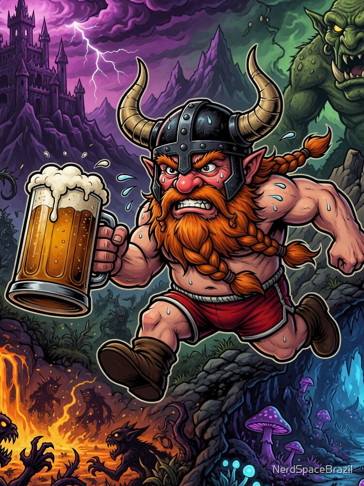 Dwarf Running Team by NerdSpaceBrazil