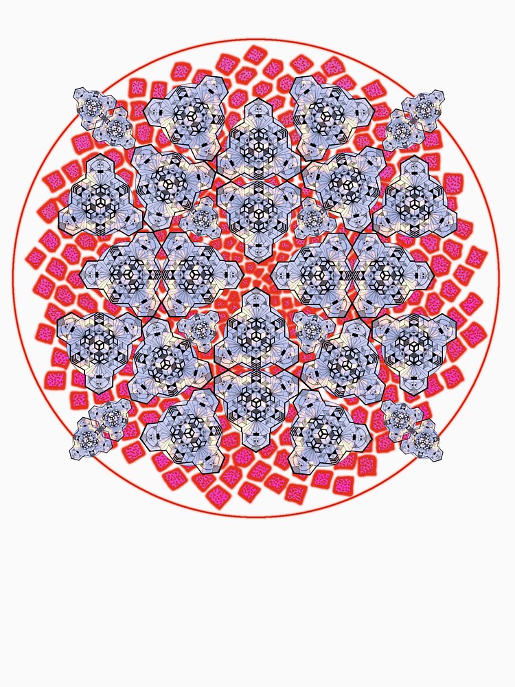 Light Sky Cube Mandala Cacophony & CircleVisions (R) by createVisions