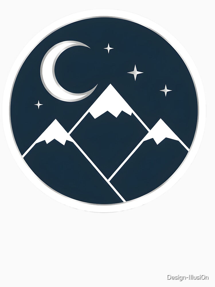 Night Mountain Starry Sky by Design-Illusi0n