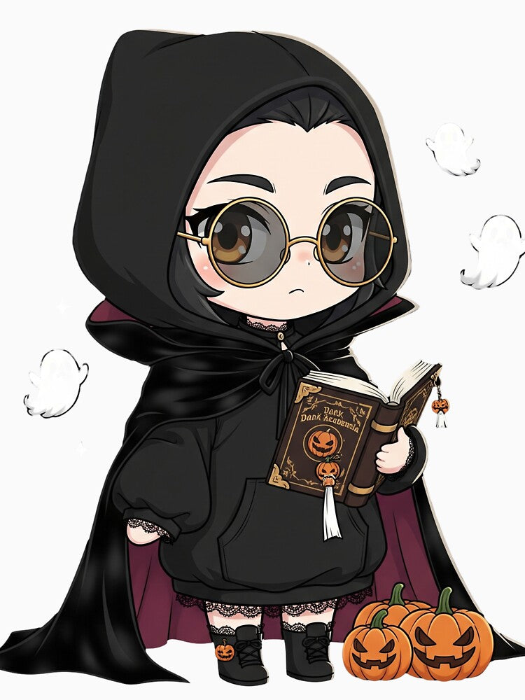 Dark Academia Halloween by ArtByRahim