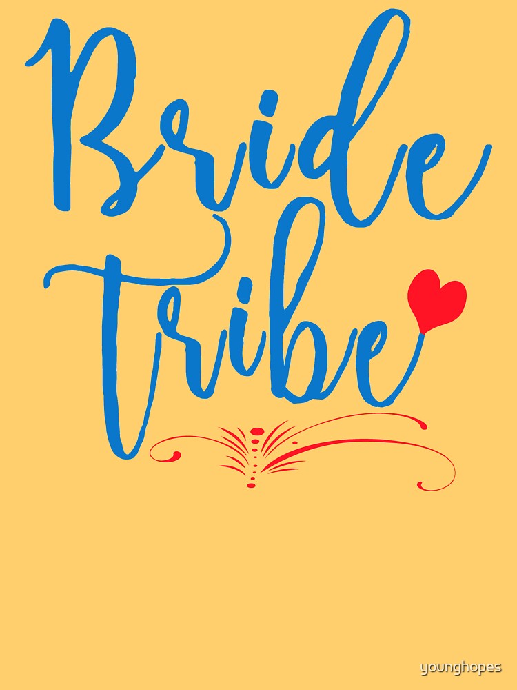 Bride Tribe Bachelorette Wedding Party by younghopes