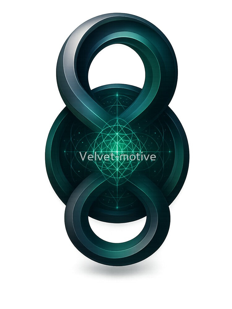 Sacred Geometry Infinity Art by Velvet-motive