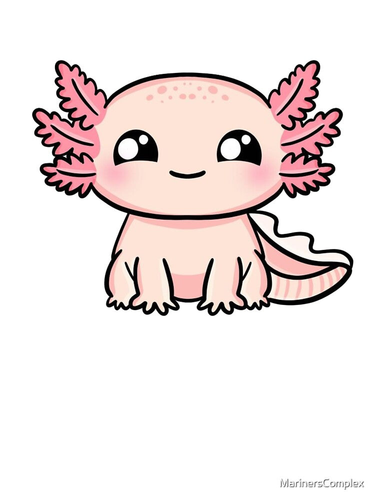 Axolotl Sticker by MarinersComplex