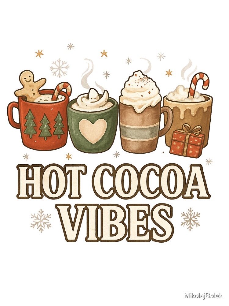 Hot Cocoa Vibes – Fueled by Holiday Cheer by MikolajBolek