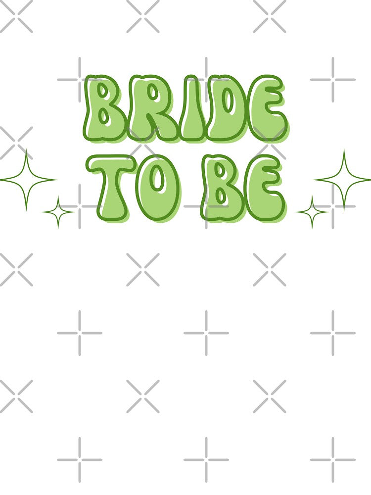 Bride To Be in Green by Alli Marie Designs