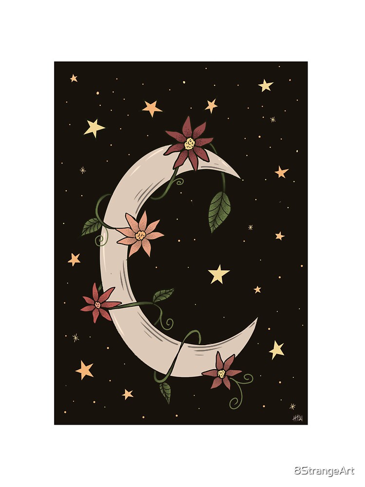 Flower Moon by 8StrangeArt