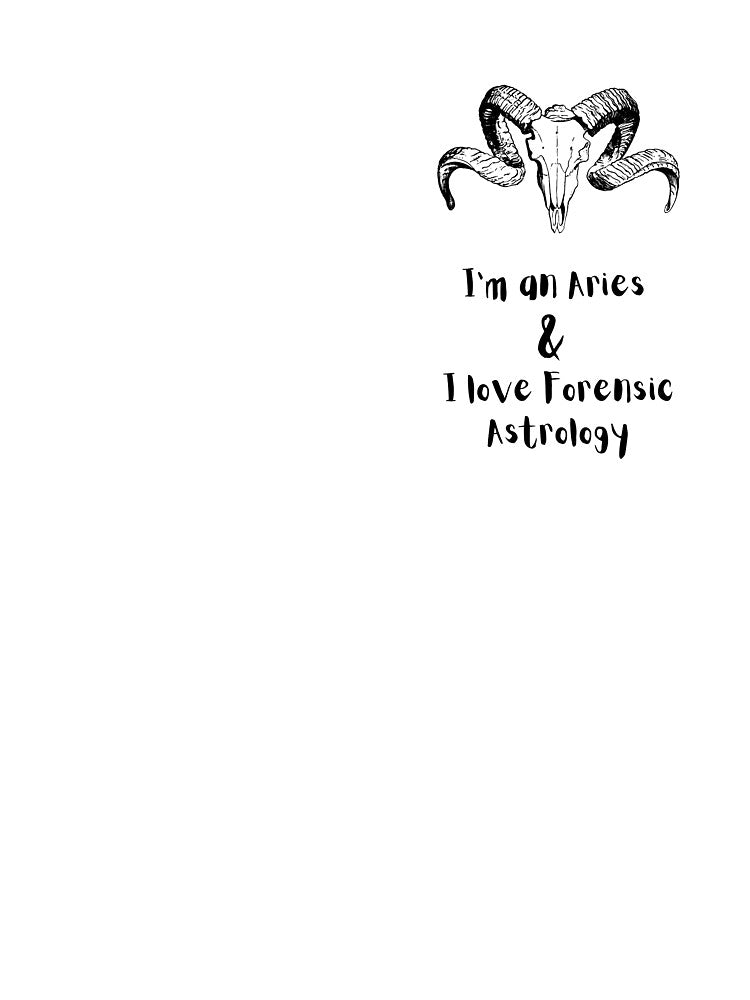 I'm an Aries and I love forensic astrology by The Astrology Shop