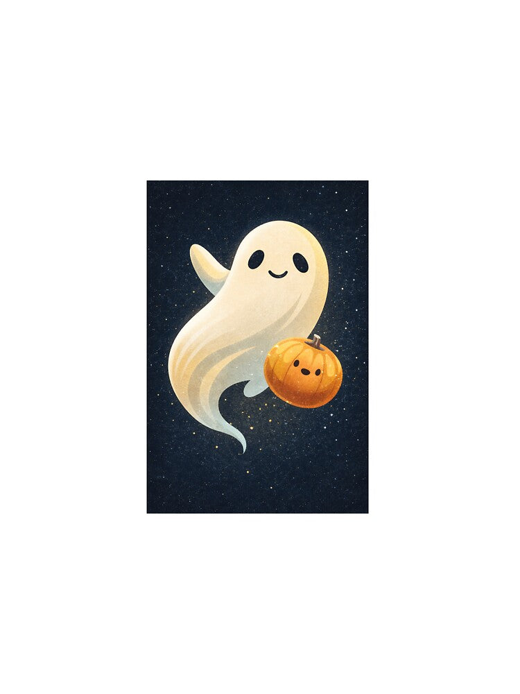 Cute Ghost – Just Floating Through Life by VisionInkStudio