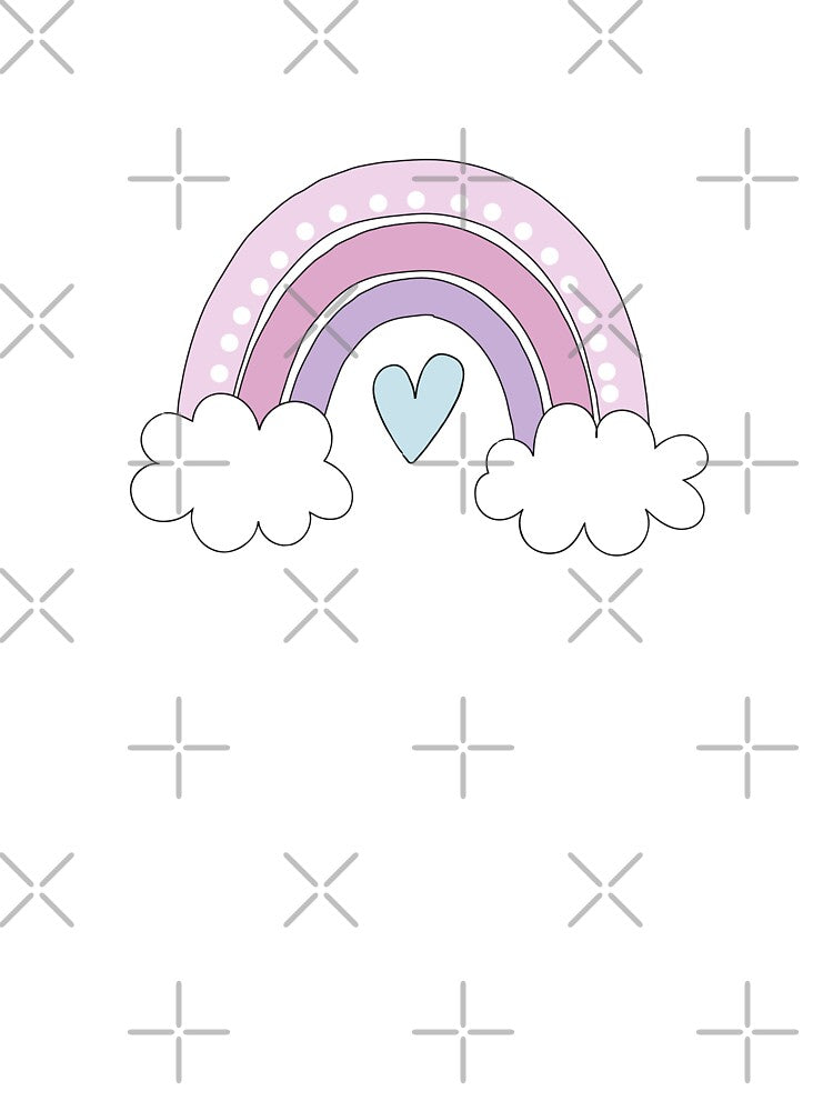 Aesthetic pink boho rainbow by NazarliNigar