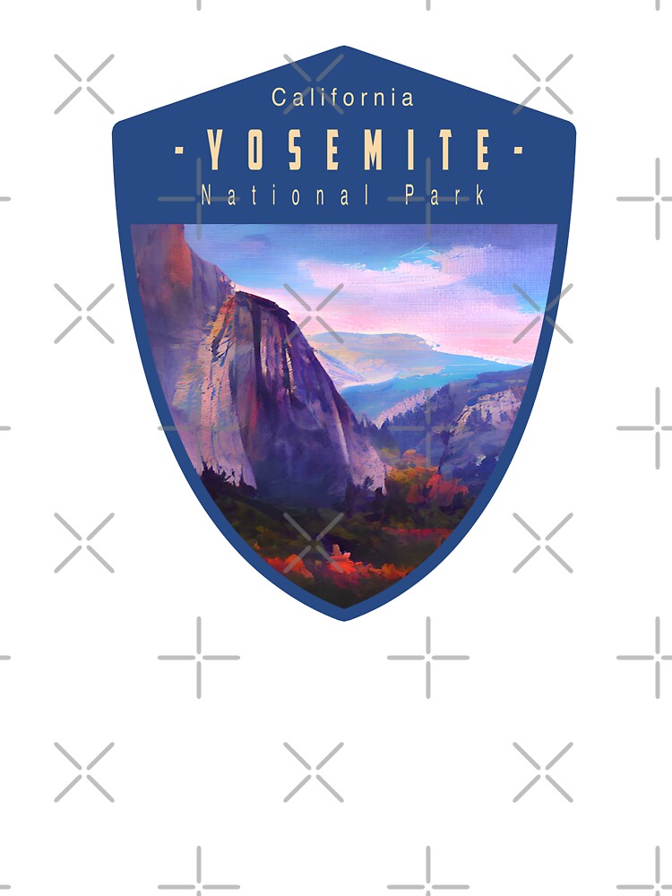 Adventure California Travel Yosemite National Park by CattlettArt
