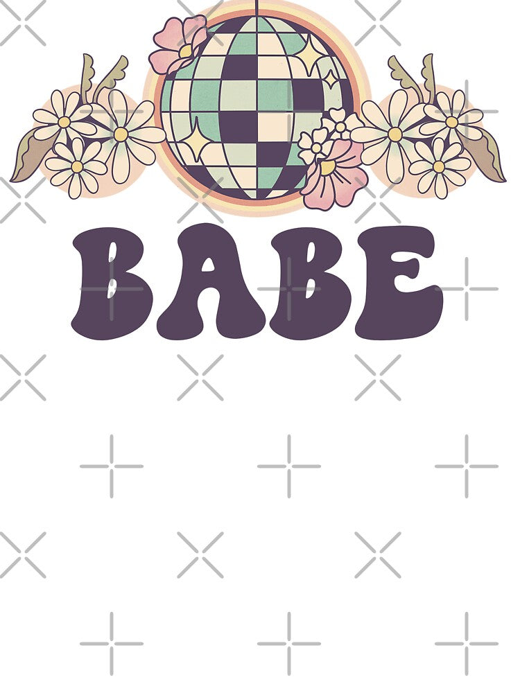 Disco Babe Last Disco 70s Retro by Krysanthe