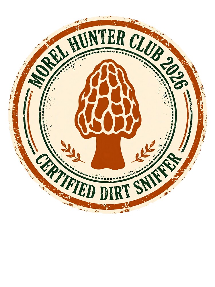 Morel Hunter Club 2026 – Certified Dirt Sniffer Tee by ItsTheBeaz