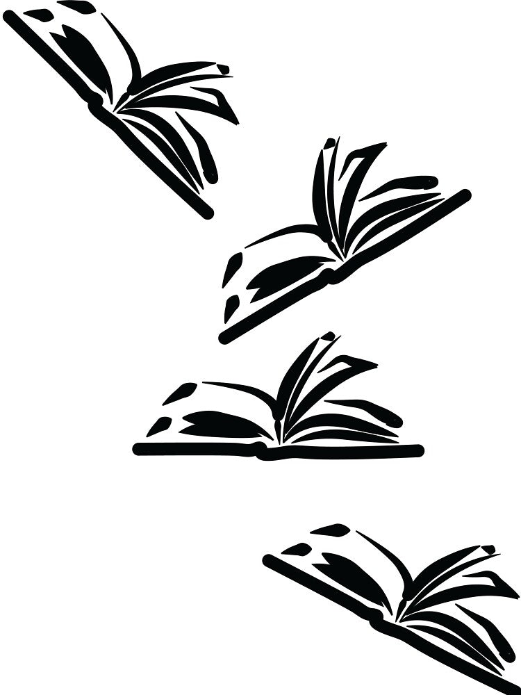 Falling Books by Q Christina Byrnes Wampler Author