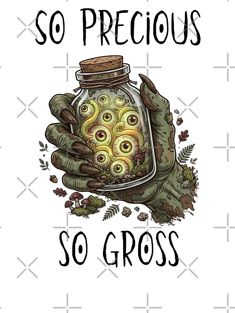 So Precious So Gross Eyeballs Jar Goblincore Monster Hand Halloween Weirdcorecreepy cute by Neurospicy Trolls