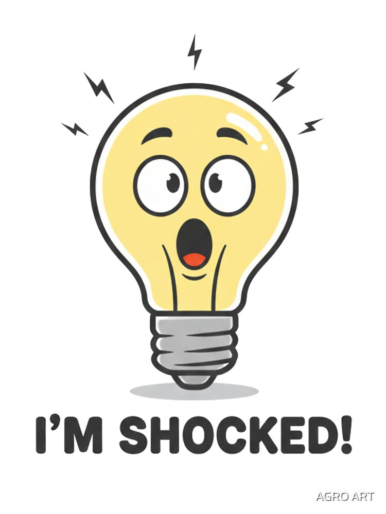 American Electrician T-Shirt | IM SHOCKED by AGRO ART