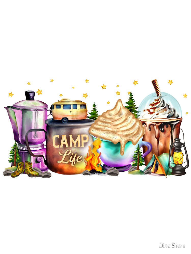Camping Life vibes by Dina Store