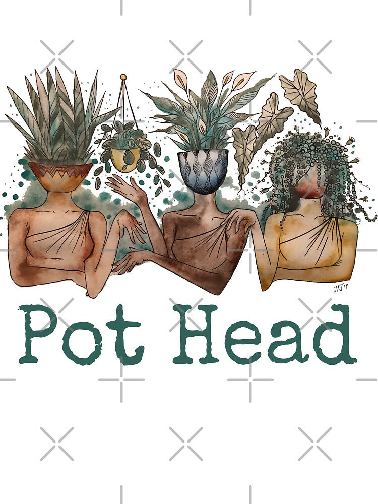 Pot Head ladies by bluejayknits
