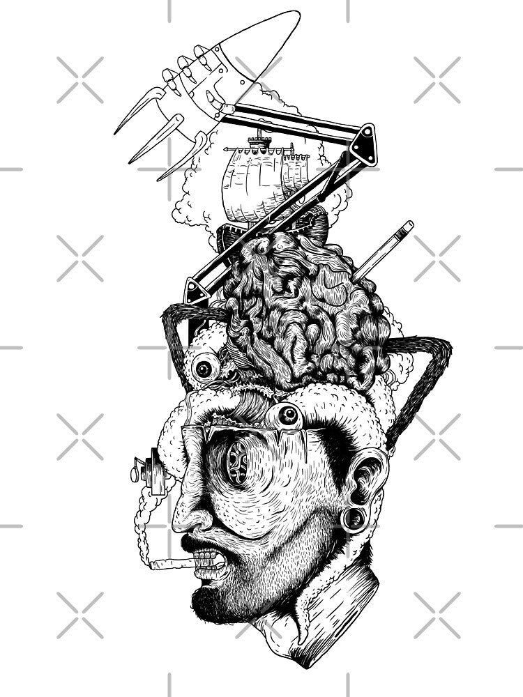 overthinking by PopcornpunkART