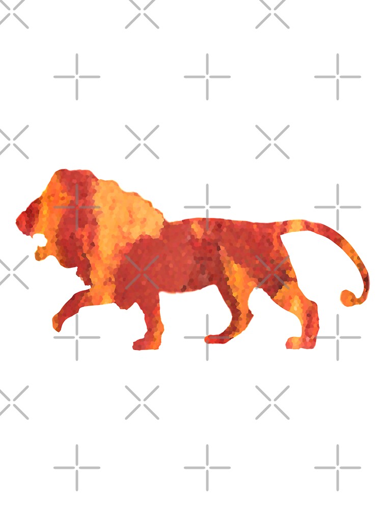 Fire Lion by Manitarka