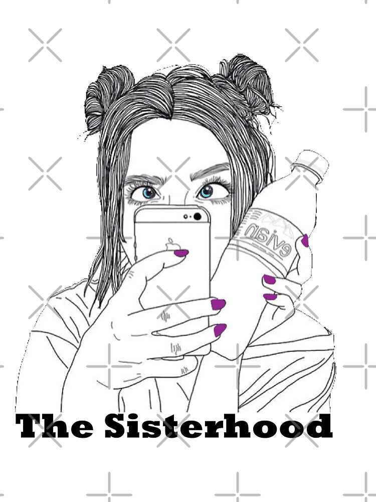 The sisterhood- Best sister - Big sister - Love sister - Little Sister Shirt - Sister Sticker by happygiftideas