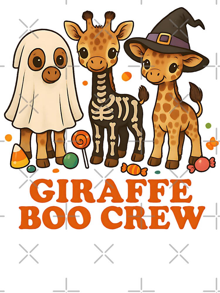 Giraffe Boo Crew by DominDesigns