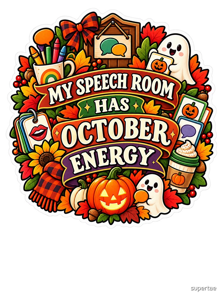 My Speech Room Has October Energy Speech Therapy by supertae