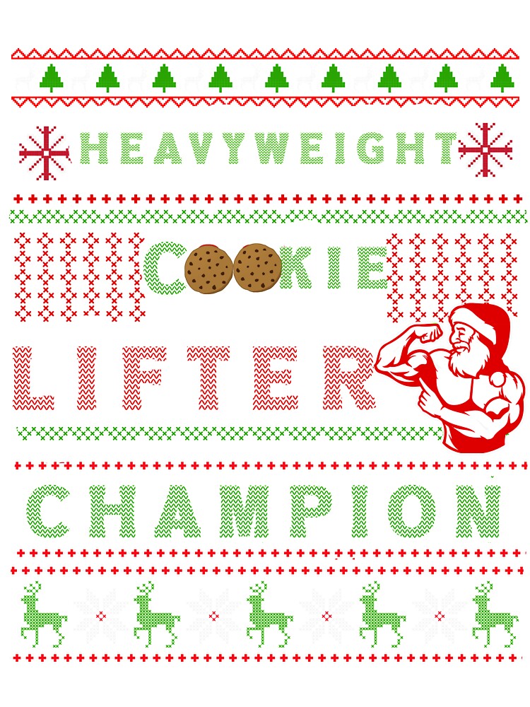 Fitness Christmas Sweater T-Shirt by AlieshaBate