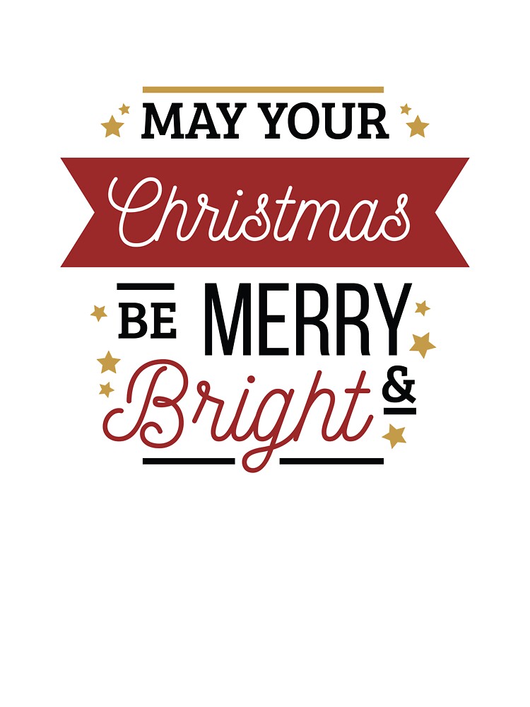 May your christmas be merry and bright by Sagar Karki