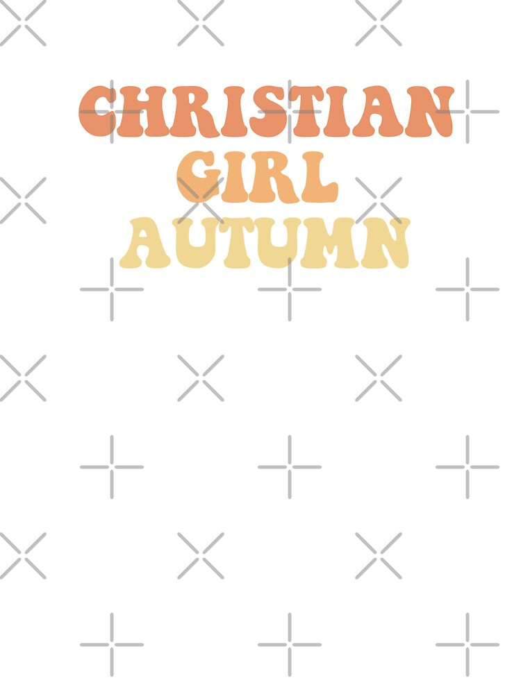 Christian Girl Autumn Sticker by mjowett