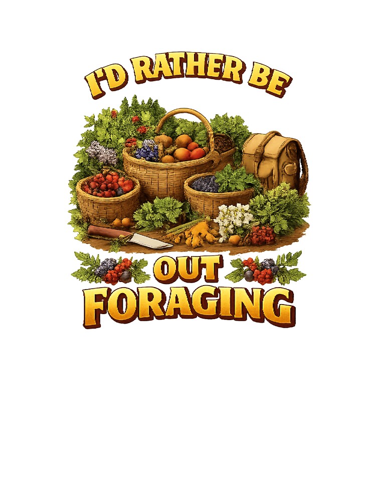 I'd Rather Be Foraging by Jbocks