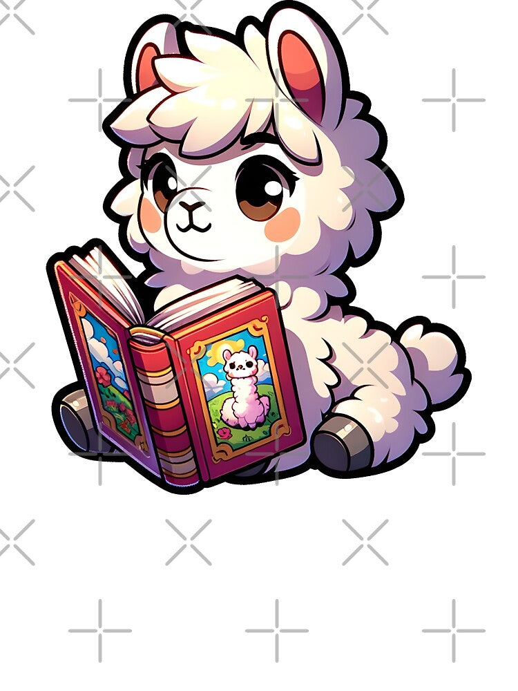 Librarian Llama by Truck Stop One