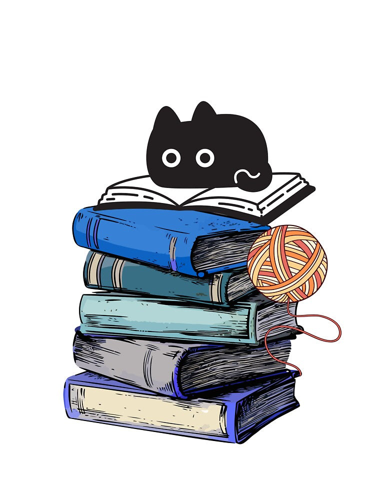 Cat Book Slaves by MarcelooArt