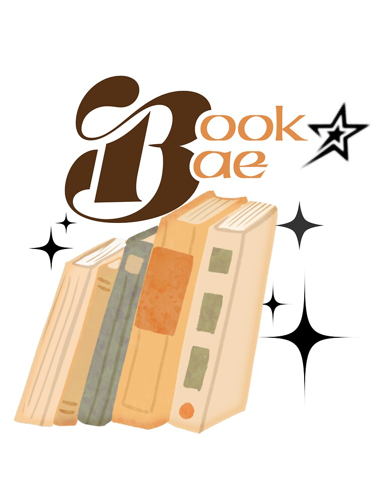 Book Bae | Cute Book Lover Design for Readers & Bibliophiles by Cherryontopp03