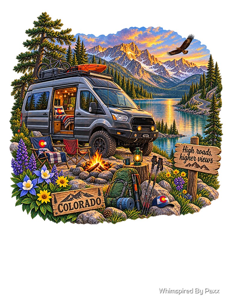 Colorado Van Life by Whimspired By Paxx