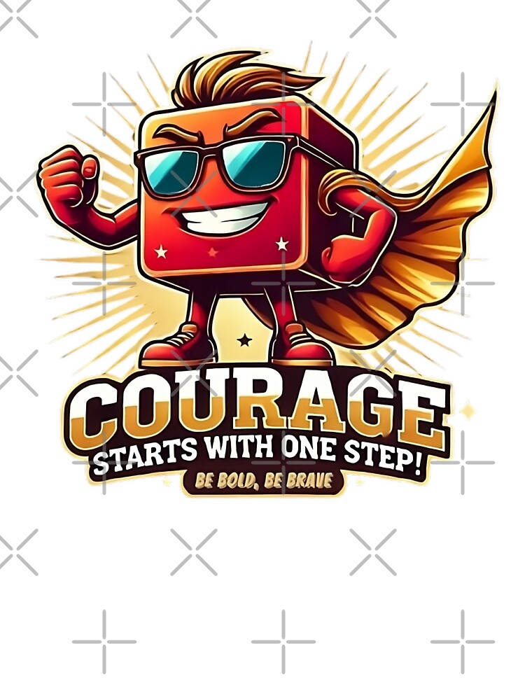 Stay Positive Hero | Motivation Mascot by Guesso
