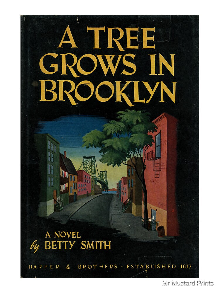 A Tree Grows in Brooklyn: Betty Smith - 1st Edition Cover Print by Mr Mustard Prints