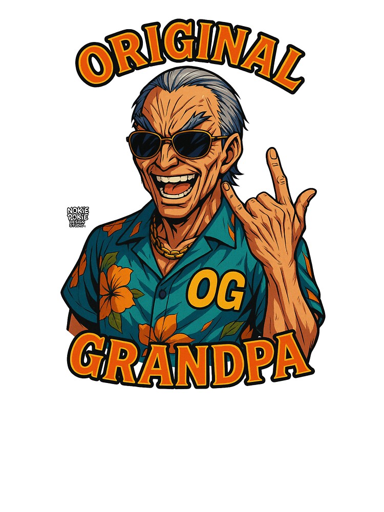ORIGINAL GRANDPA by NOKIE POKIE DESIGN STUDIO