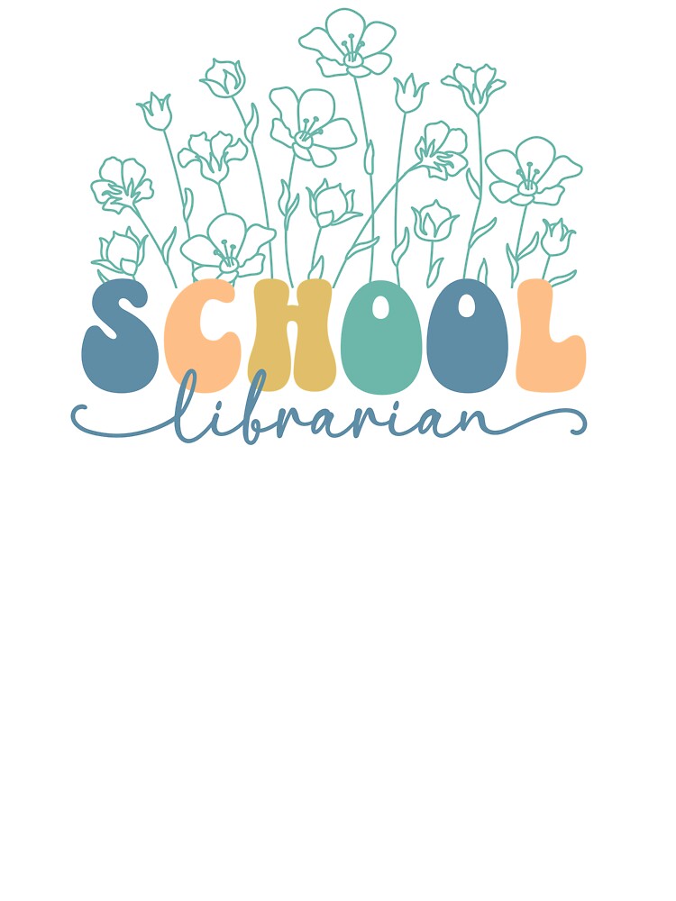 School Librarian Gift Cool Librarian Cute Librarian Present Librarian Appreciation New Librarian Library by ShoniwDesigns