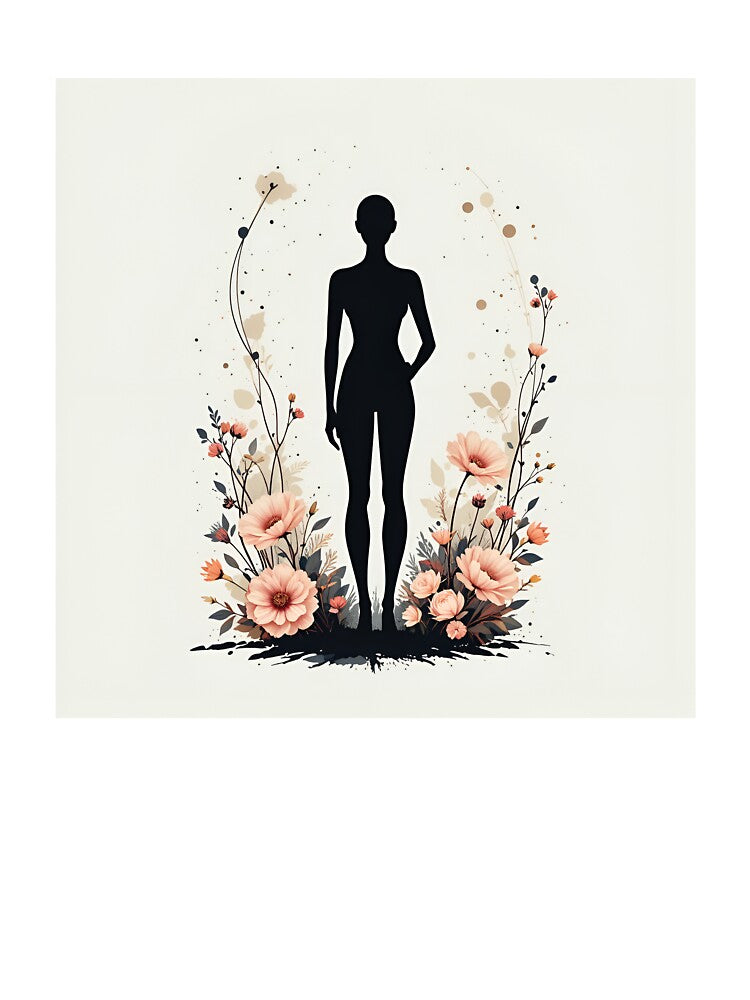 In My Bloom Era – Minimalist Aesthetic Floral Ink T-Shirt | Soft Girl Energy | Trendy Self Growth Design by BloombyInk