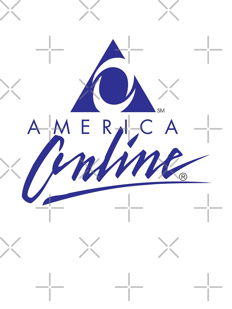 America Online AOL 90s Internet Nostalgia Retro Logo by zapdesign